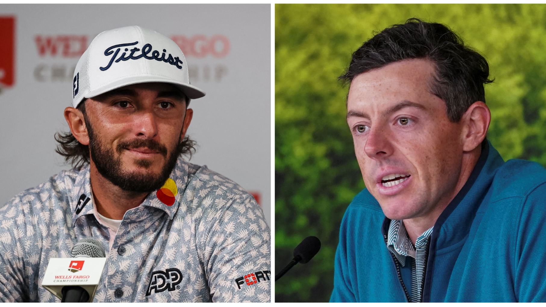Rory McIlroy is our "Harvey Dent" and I feel sorry for him, says Max Homa